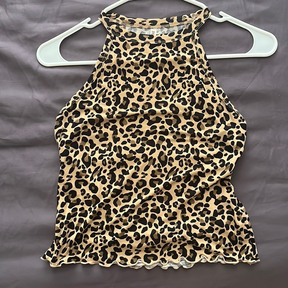 Mudd Cheetah Tank Top